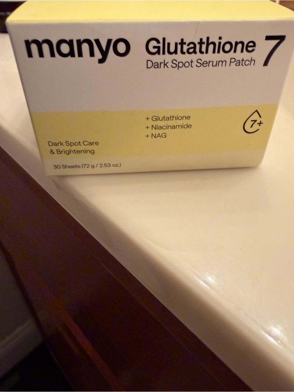 Manyo Glutathione 7 Dark Spot Serum Patch – Yellow